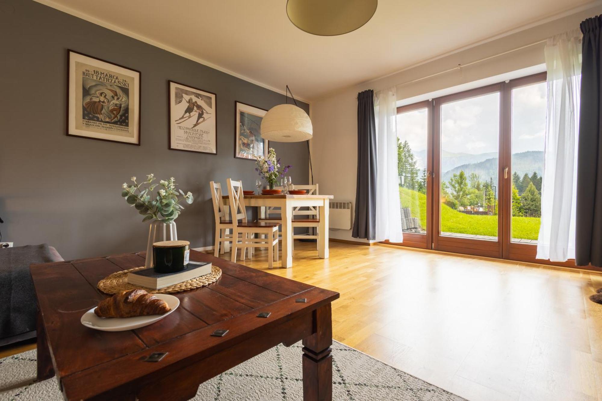 Apartament Poludniowy Z Widokiem- Sauna, Jacuzzi, Kominek Kościelisko Exterior foto